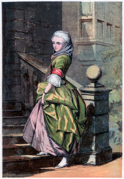 Haddon Hall, Derbyshire, 1856 door John Absolon