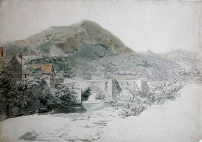 Brug, Llangollen door John Alexander Gresse