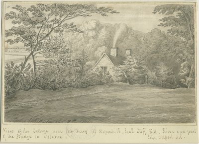 Burton-upon-Trent: pen en inkt tekening door John Allport