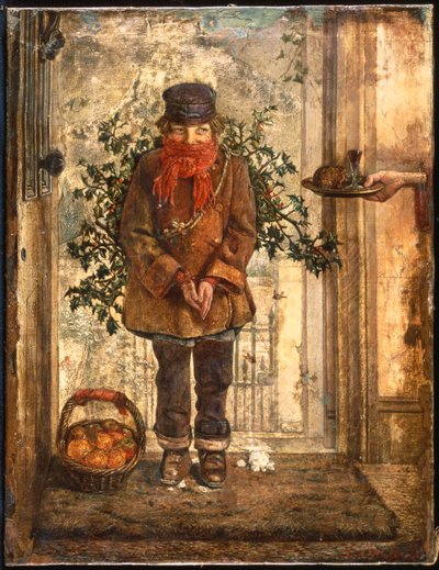 Kerstmis door John Anster Fitzgerald