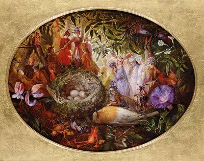 De dood van Cock Robin door John Anster Fitzgerald