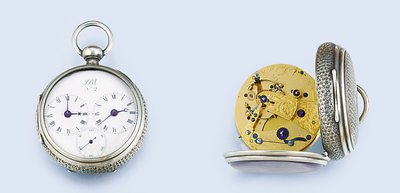 George III gemiddelde en sterrentijd zak chronometer met Z balans, Nr. 2 door John Arnold