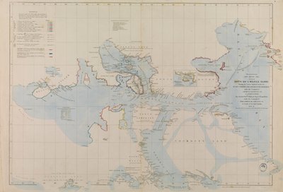 Vergroot plan van Erebus en Terror Bay - De winterkwartieren van Sir John Franklin door John Arrowsmith