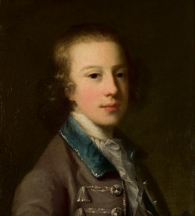 Portret van George Byng, 4e Burggraaf Torrington als jongen, ca. 1750-87 door John Astley