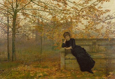 Herfst Spijt, 1882 door John Atkinson Grimshaw