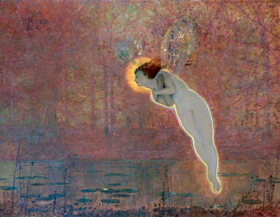 Iris, ca. 1860-1893 door John Atkinson Grimshaw