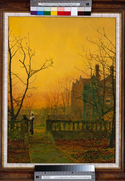 Knostrop Hall, Leeds door John Atkinson Grimshaw