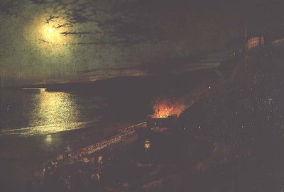 Scarborough: Sic Transit Gloria Mundi door John Atkinson Grimshaw