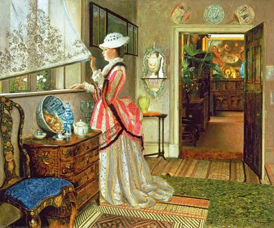Zomer door John Atkinson Grimshaw