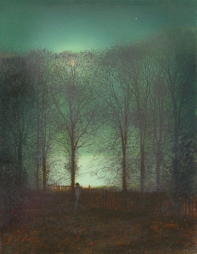 Onbekend schilderij door John Atkinson Grimshaw