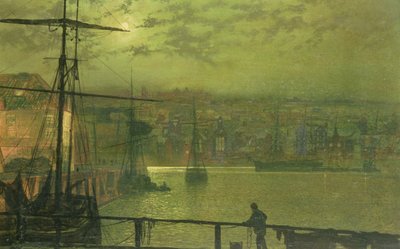 Onbekend Beeld door John Atkinson Grimshaw