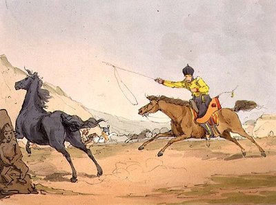 Tataren vangen paarden, plaat 69 uit Volume III van 