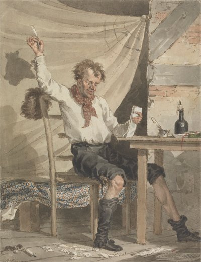 De dichter door John Augustus Atkinson