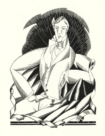 Illustratie voor Don Juan door Lord Byron door John Austen