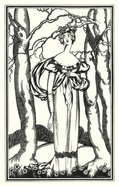 Illustratie voor Don Juan door Lord Byron: Lady Adeline, Mijn Dian van de Efeziërs door John Austen