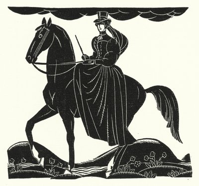 Illustratie voor Madame Bovary door Gustave Flaubert door John Austen