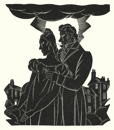 Illustratie voor Madame Bovary door Gustave Flaubert door John Austen