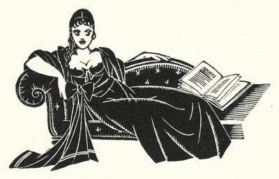 Illustratie voor Madame Bovary door Gustave Flaubert door John Austen