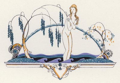 Illustratie voor "Rogues In Porcelain", Een verzameling achttiende-eeuwse gedichten door John Austen