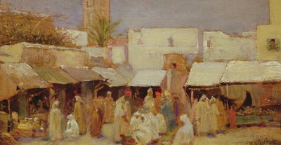 Marktplaats, Tanger door John Bagnold Burgess