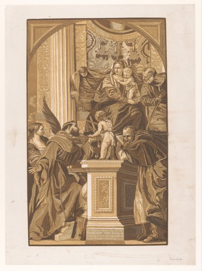 Heilige Familie door John Baptist Jackson