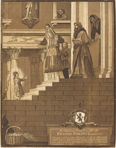 Presentatie van de Maagd in de Tempel door John Baptist Jackson