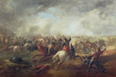 Slag bij Marston Moor door John Barker