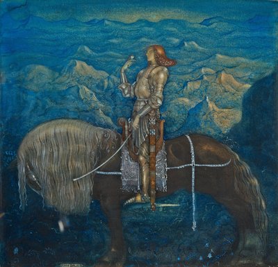 Een ridder door John Bauer