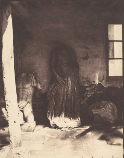 Antiquiteiten in het Museum van Cherchell, Algerije, 1853-54 door John Beasley Greene