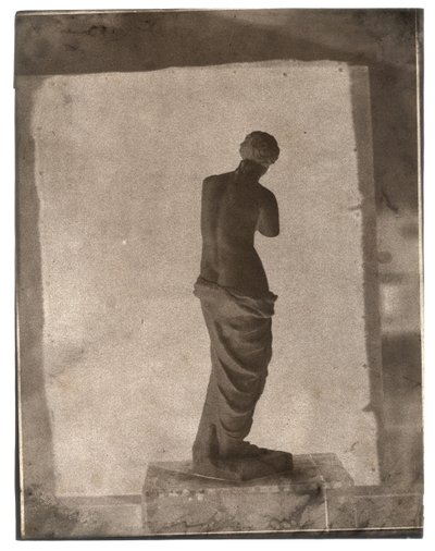 Zonder titel [Stilleven met een beeldje van de Venus van Milo], 1852-53 door John Beasley Greene