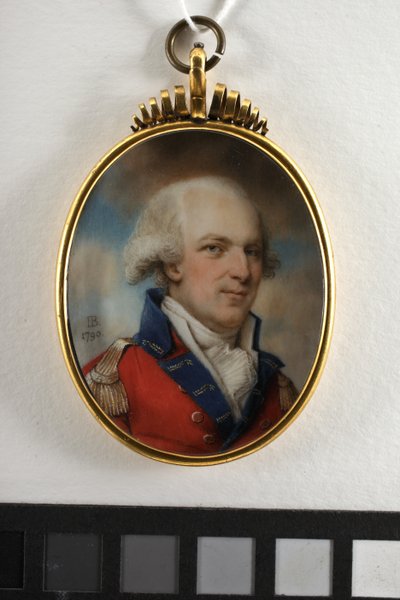 Onbekende officier van de Royal Welsh Fusiliers, 1790 door John Bogle