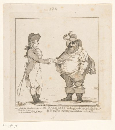 Fox en de Prins van Wales, 1783 door John Boyne