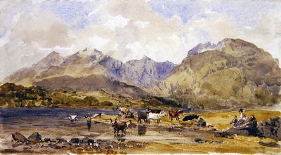 Loch Awe, Schotland door John Brett