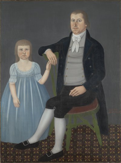 Comfort Starr Mygatt en Lucy Mygatt, 1799 door John Brewster