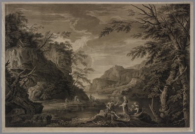 Apollo en de Sibylle, 1779 door John Browne