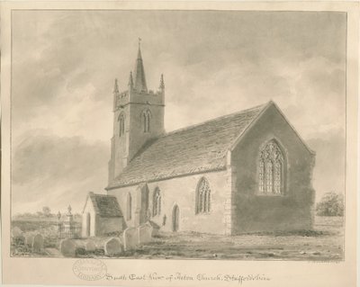 Acton Trussell Kerk door John Buckler