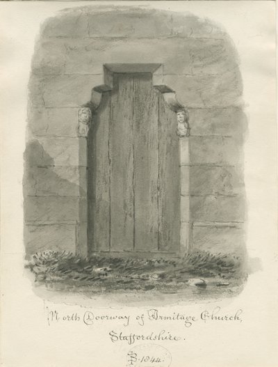 Armitage Kerk - Noordportaal door John Buckler