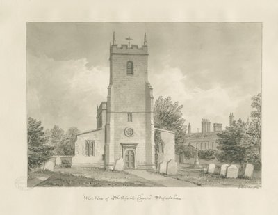 Blithfield Kerk door John Buckler