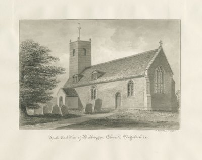 Kerk van Bobbington door John Buckler