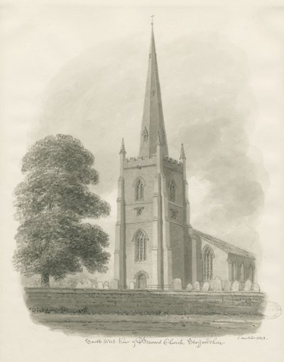 Brewood Kerk door John Buckler