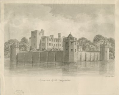 Caverswall Kasteel door John Buckler
