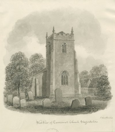 Caverswall Kerk door John Buckler