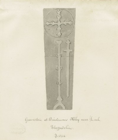 Dieulacres Abdij door John Buckler