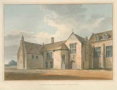 Dorset - Sherborne Abdij, 1802 door John Buckler