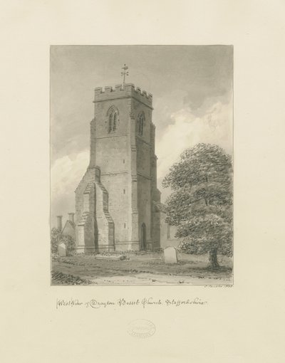 Drayton Bassett Kerk door John Buckler