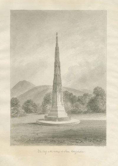 Ilam Dorp - Kruis door John Buckler