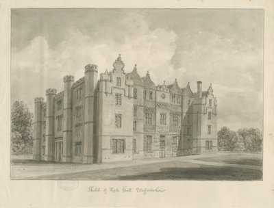 Keele Hall door John Buckler