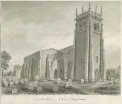 Leek Kerk door John Buckler