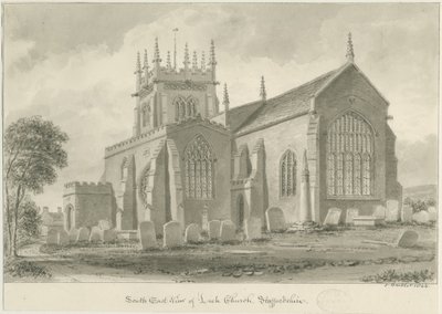 Leek Church door John Buckler