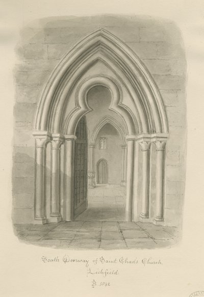 Lichfield - Zuidelijke Deur van St. Chad